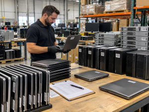IT asset disposition inventory and assessment of retired business computers